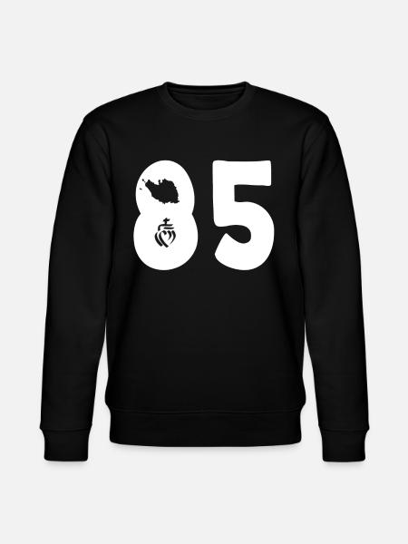85 department sold - Stanley/Stella CHANGER Unisex Organic Sweatshirt - black