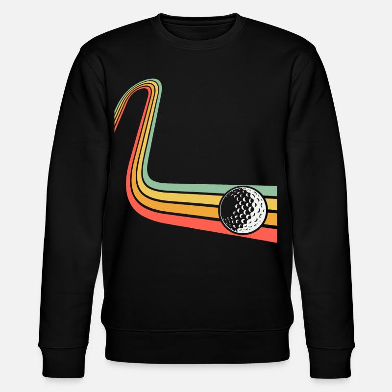 Golf - Stanley/Stella Unisex Bio-Sweatshirt CHANGER  - Schwarz