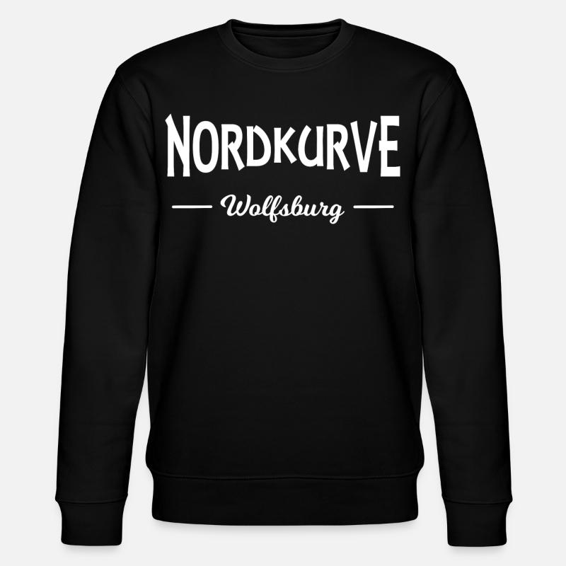 Wolfsburg north curve - Stanley/Stella CHANGER Unisex Organic Sweatshirt - black