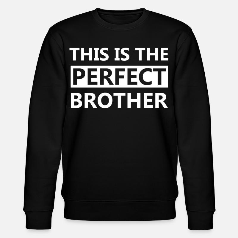 Bruder - Stanley/Stella Unisex Bio-Sweatshirt CHANGER  - Schwarz
