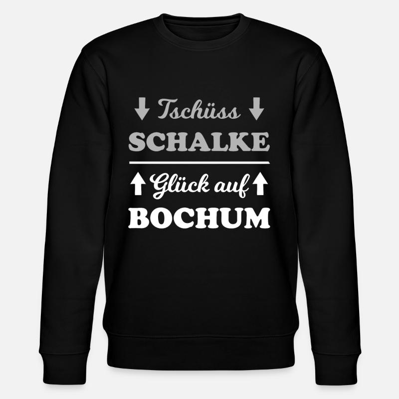 Aufstieg Bochum - Stanley/Stella Unisex Bio-Sweatshirt CHANGER  - Schwarz