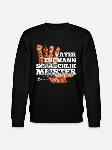 Shashlik Master Gift - Stanley/Stella CHANGER Unisex Organic Sweatshirt - black