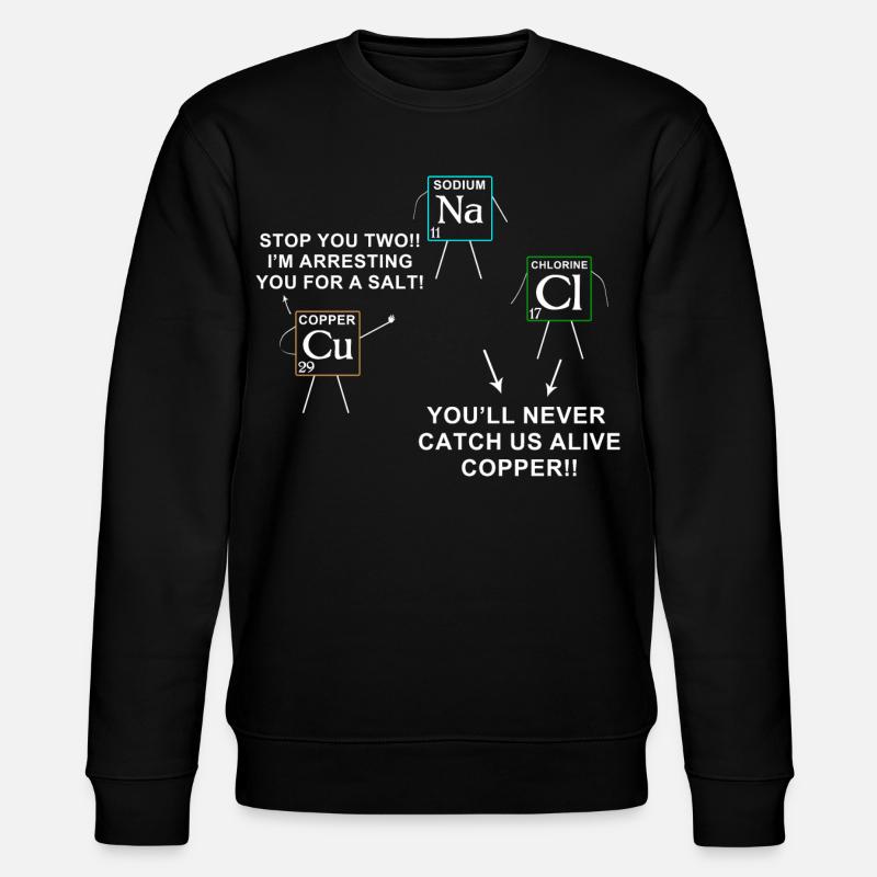 science - Sweat bio CHANGER Stanley/Stella Unisexe - noir