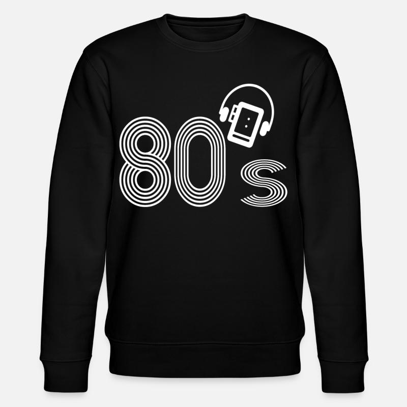 Les années 80 - Sweat bio CHANGER Stanley/Stella Unisexe - noir
