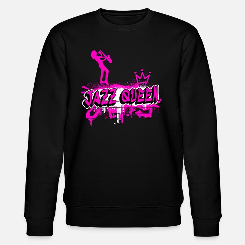 Graffiti de Jazz Queen - Sweat bio CHANGER Stanley/Stella Unisexe - noir