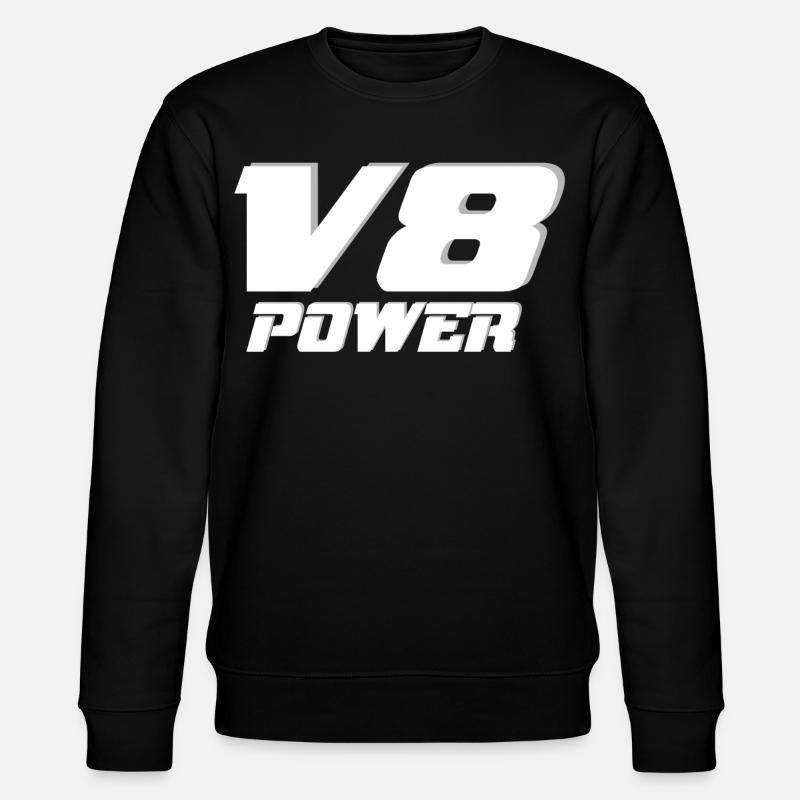 V8 - Sweat bio CHANGER Stanley/Stella Unisexe - noir