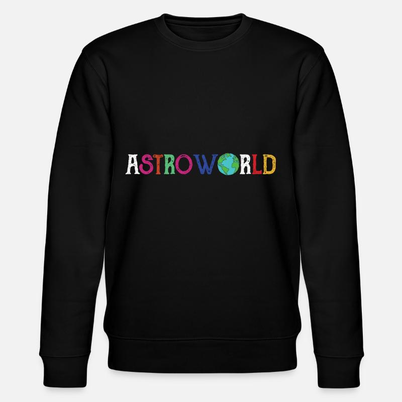Astroworld sauve l’environnement terrestre - Sweat bio CHANGER Stanley/Stella Unisexe - noir