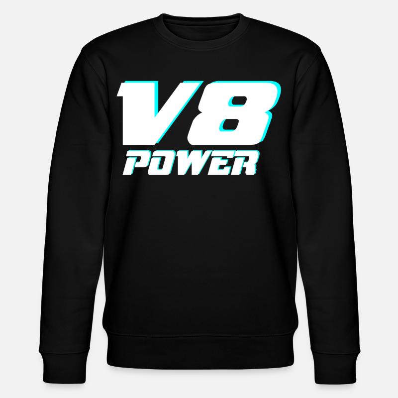 V8 - Stanley/Stella CHANGER Unisex Organic Sweatshirt - black