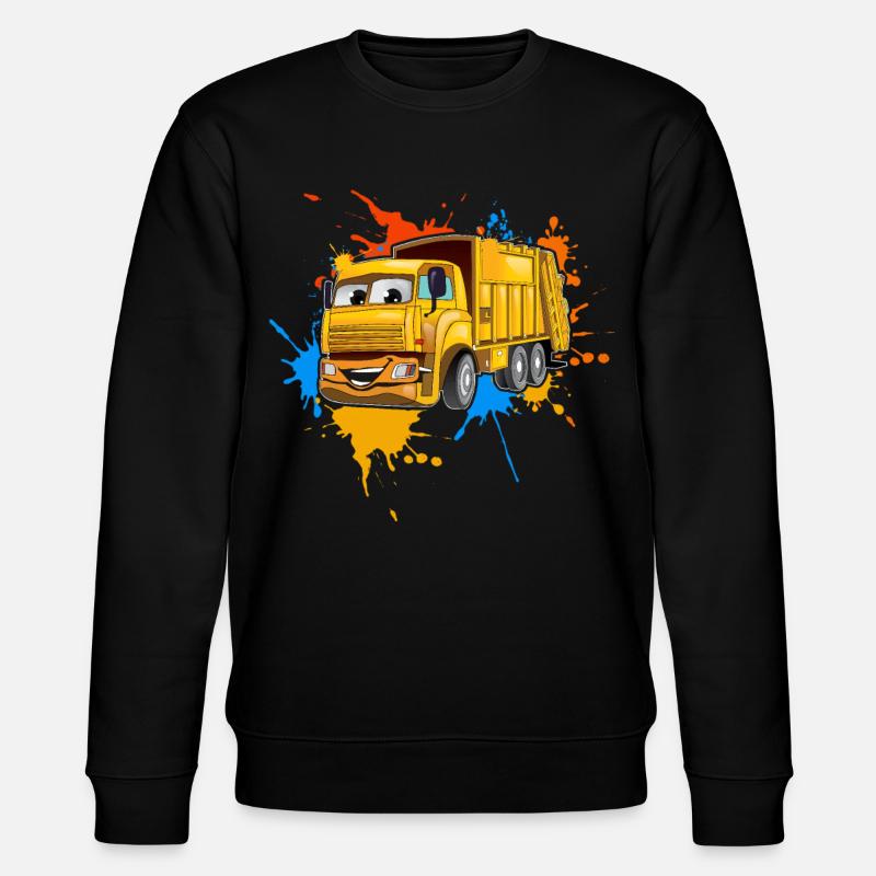 Müllabfuhr - Stanley/Stella Unisex Bio-Sweatshirt CHANGER  - Schwarz