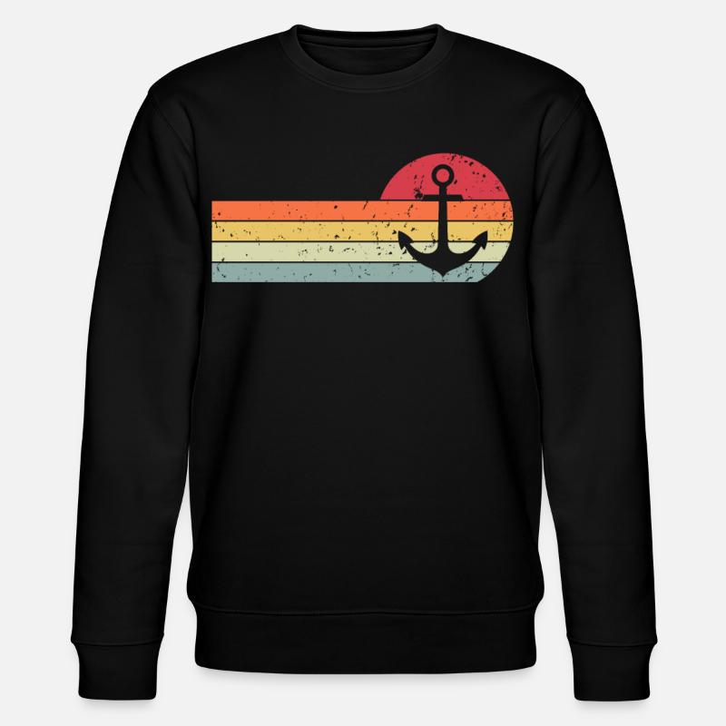 Anker - Stanley/Stella Unisex Bio-Sweatshirt CHANGER  - Schwarz