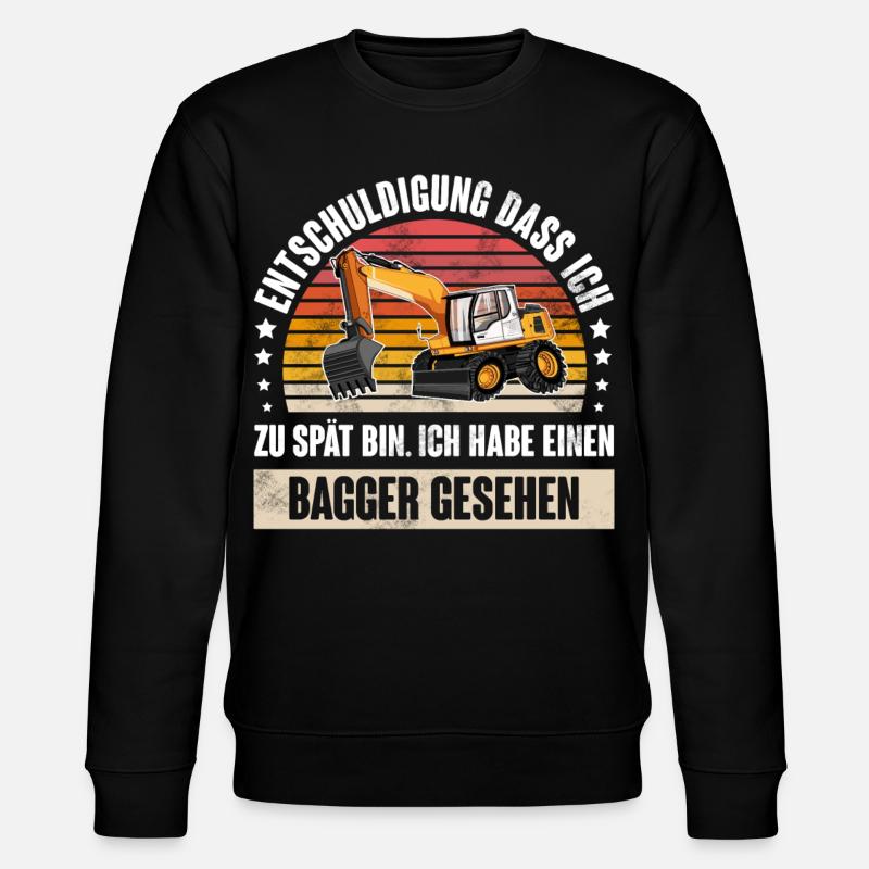 Bagger - Stanley/Stella Unisex Bio-Sweatshirt CHANGER  - Schwarz