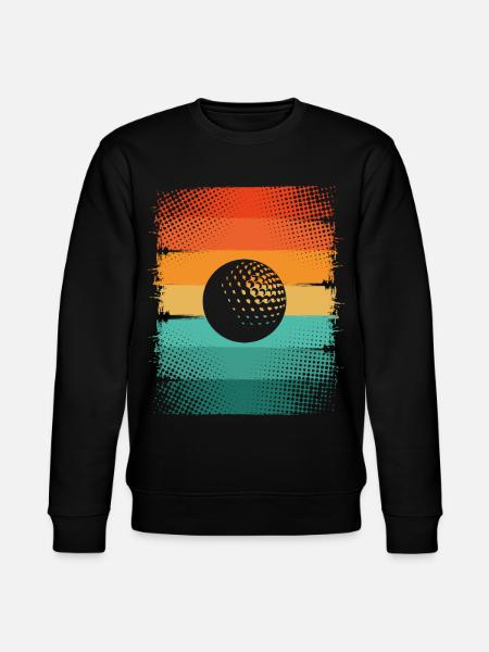 Balle de golf - Sweat bio CHANGER Stanley/Stella Unisexe - noir