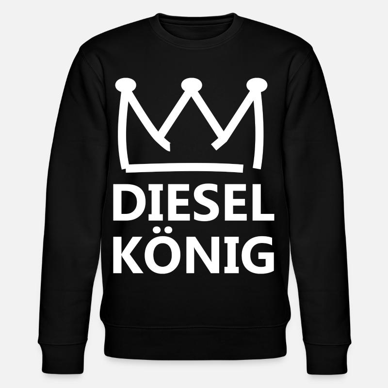 Diesel King - Stanley/Stella CHANGER Unisex Organic Sweatshirt - black