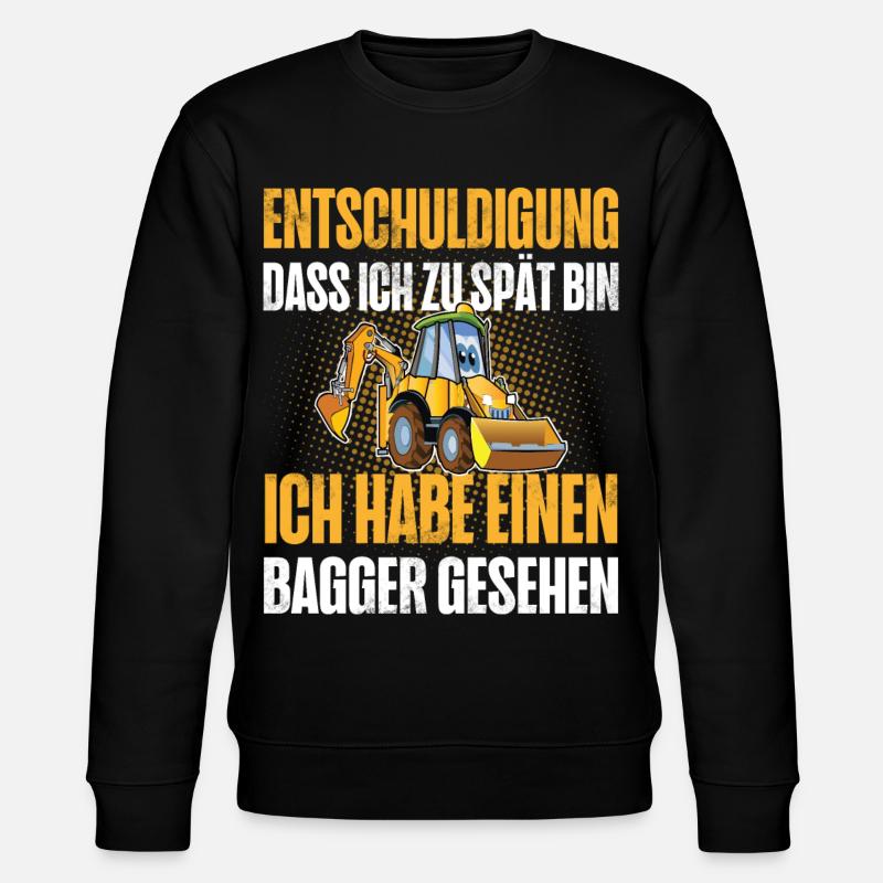 Bagger - Stanley/Stella Unisex Bio-Sweatshirt CHANGER  - Schwarz