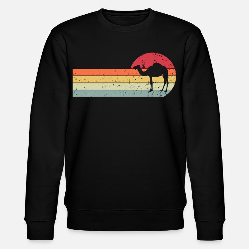 Kamel - Stanley/Stella Unisex Bio-Sweatshirt CHANGER  - Schwarz