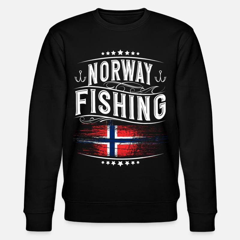 Norvège Pêcheur pêcheur - Sweat bio CHANGER Stanley/Stella Unisexe - noir