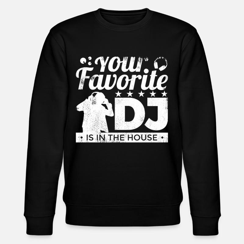 Lieblings-DJ - Stanley/Stella Unisex Bio-Sweatshirt CHANGER  - Schwarz