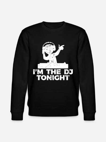 Diskjockey Witz - Stanley/Stella Unisex Bio-Sweatshirt CHANGER - Schwarz