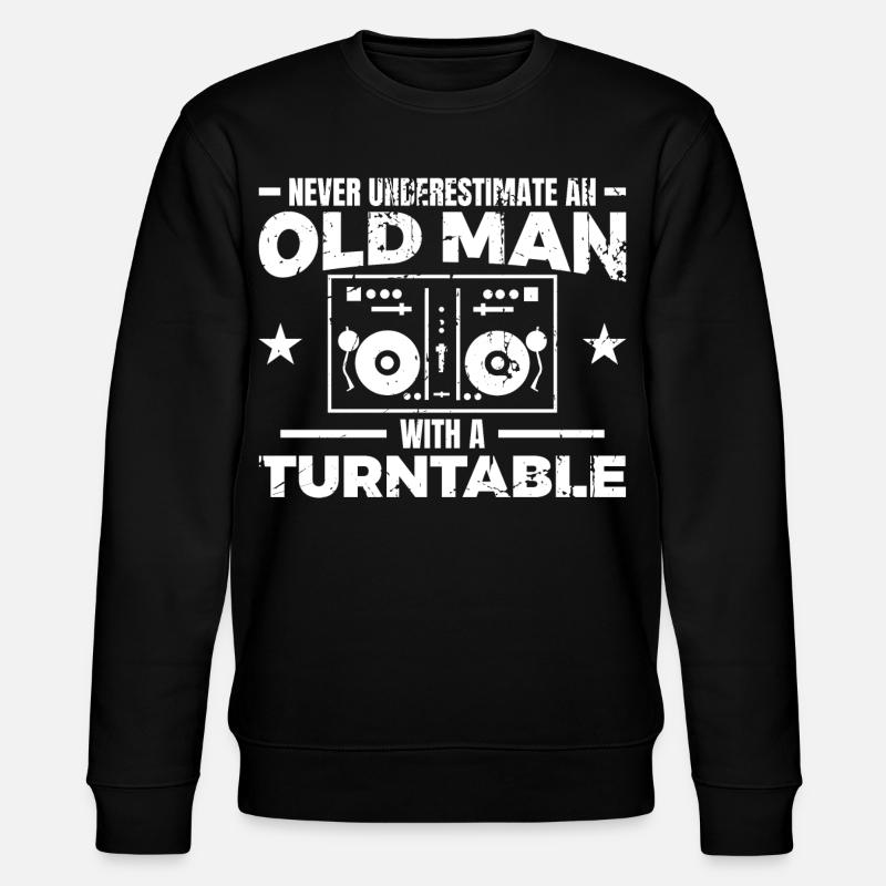DJ Vater - Stanley/Stella Unisex Bio-Sweatshirt CHANGER - Schwarz