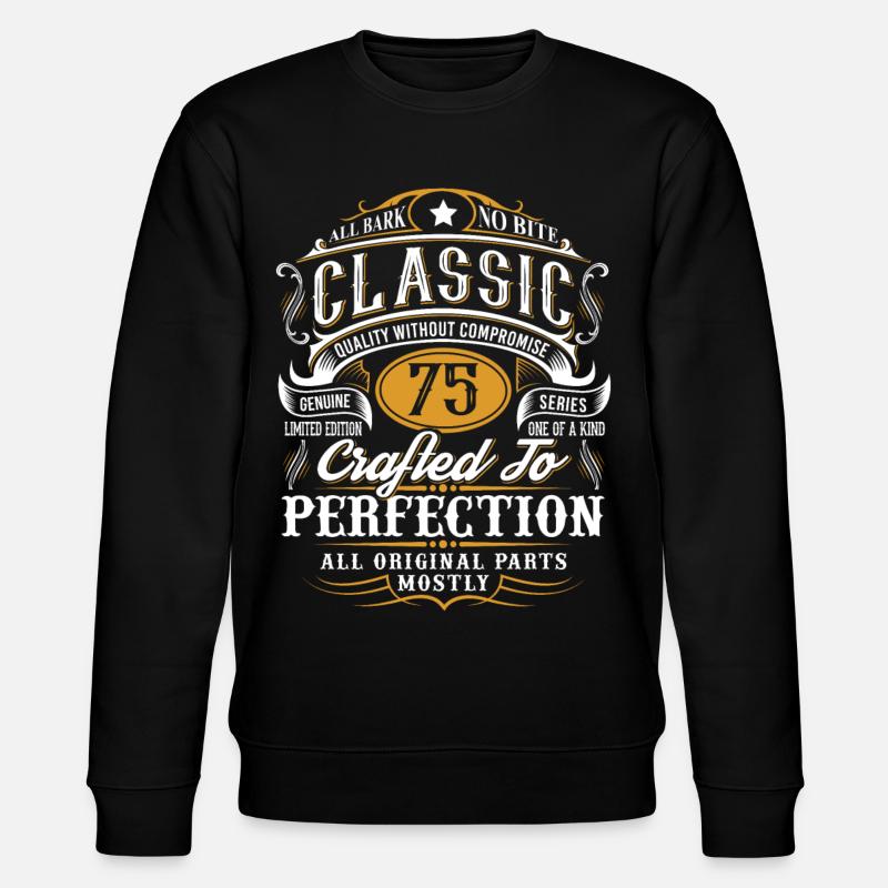 75e anniversaire - Sweat bio CHANGER Stanley/Stella Unisexe - noir