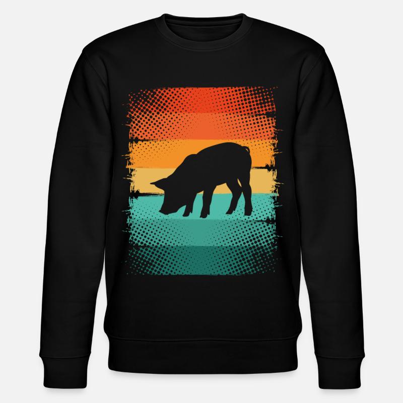 Cochon - Sweat bio CHANGER Stanley/Stella Unisexe - noir