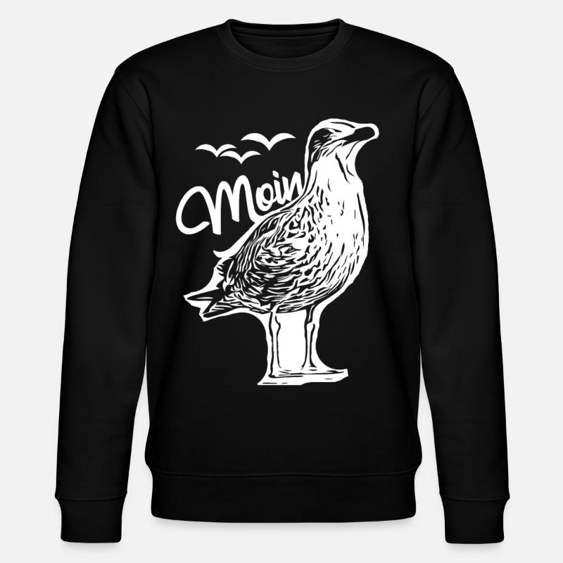 Mouettes Moin Mouettes - Sweat bio CHANGER Stanley/Stella Unisexe - noir