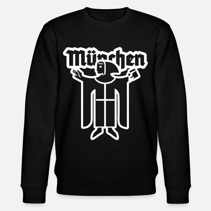 München - Stanley/Stella Unisex Bio-Sweatshirt CHANGER  - Schwarz