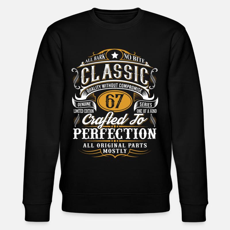 67e anniversaire - Sweat bio CHANGER Stanley/Stella Unisexe - noir