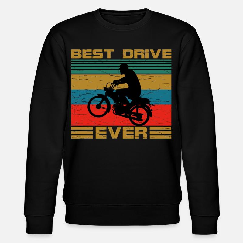 Rétro deux temps - Sweat bio CHANGER Stanley/Stella Unisexe - noir