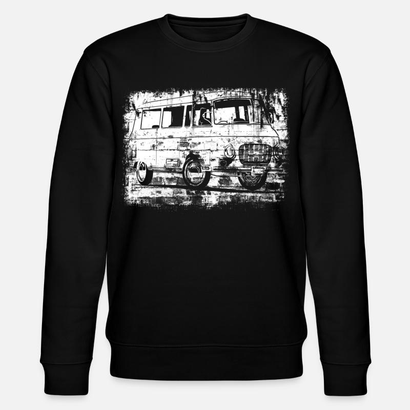 Barkas B1000 Grunge Look - Stanley/Stella Unisex Bio-Sweatshirt CHANGER  - Schwarz