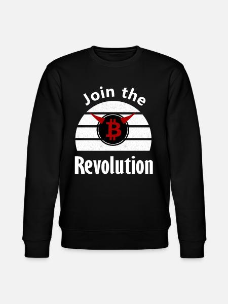 The Coin Revolutionary - Stanley/Stella CHANGER Unisex Organic Sweatshirt - black