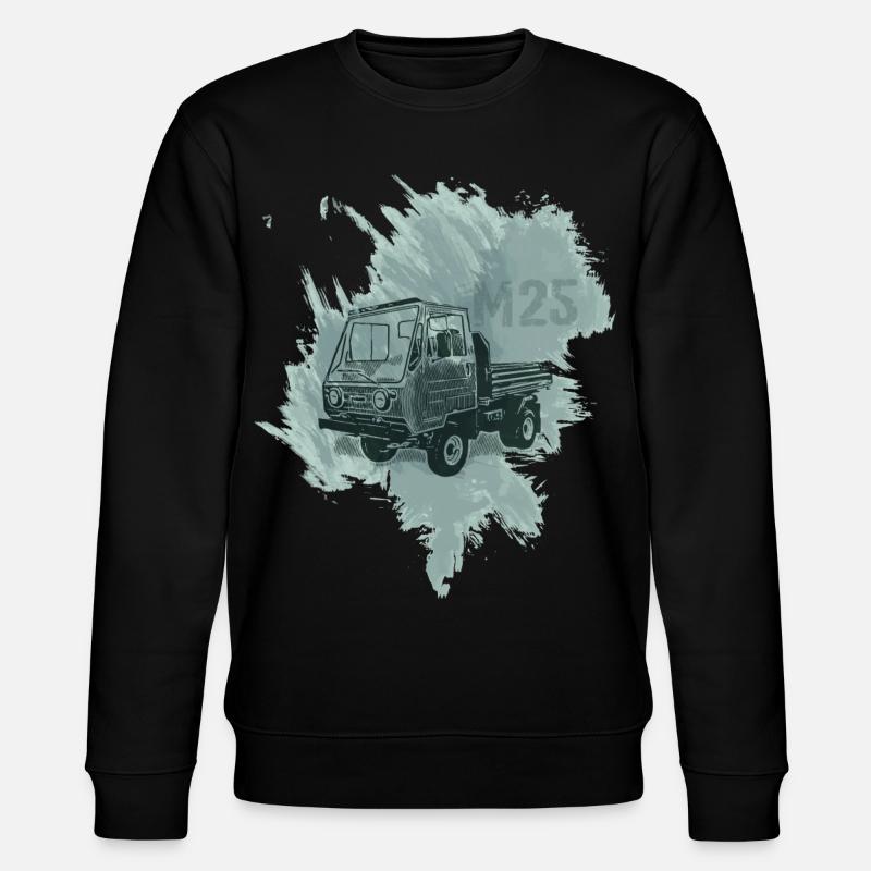 M25 Multicar - Sweat bio CHANGER Stanley/Stella Unisexe - noir