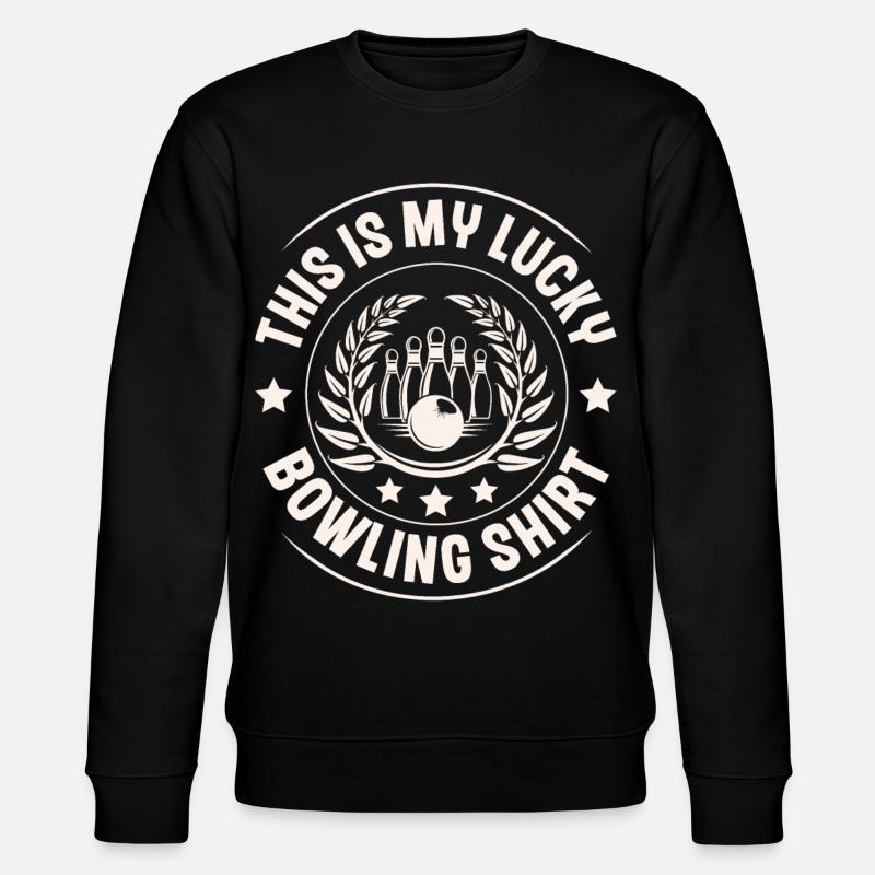 Bowling - Stanley/Stella Unisex Bio-Sweatshirt CHANGER  - Schwarz
