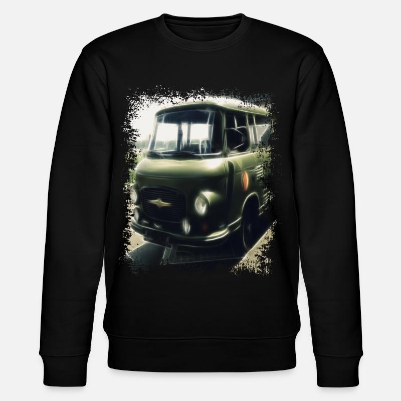 Barkas - NVA - RDA - Transporteur - Sweat bio CHANGER Stanley/Stella Unisexe - noir