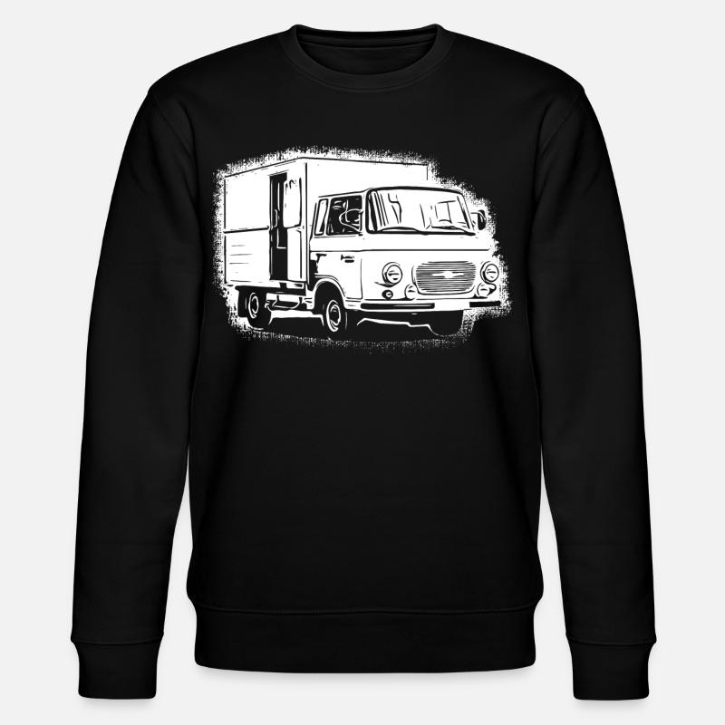 Barka's panel van GDR - Stanley/Stella CHANGER Unisex Organic Sweatshirt - black