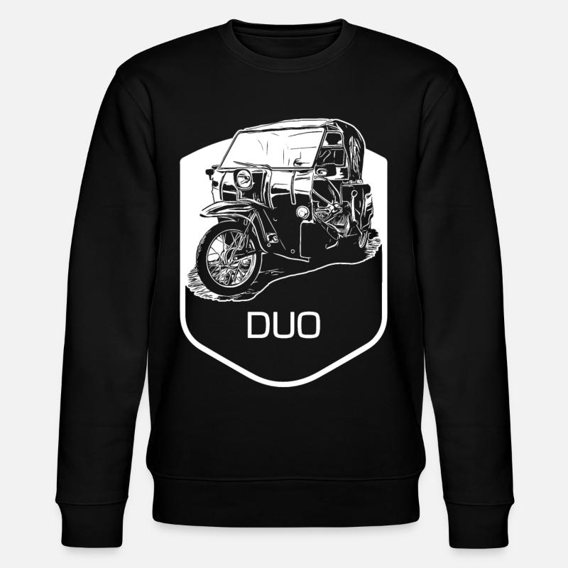 Krause Duo - Stanley/Stella Unisex Bio-Sweatshirt CHANGER  - Schwarz