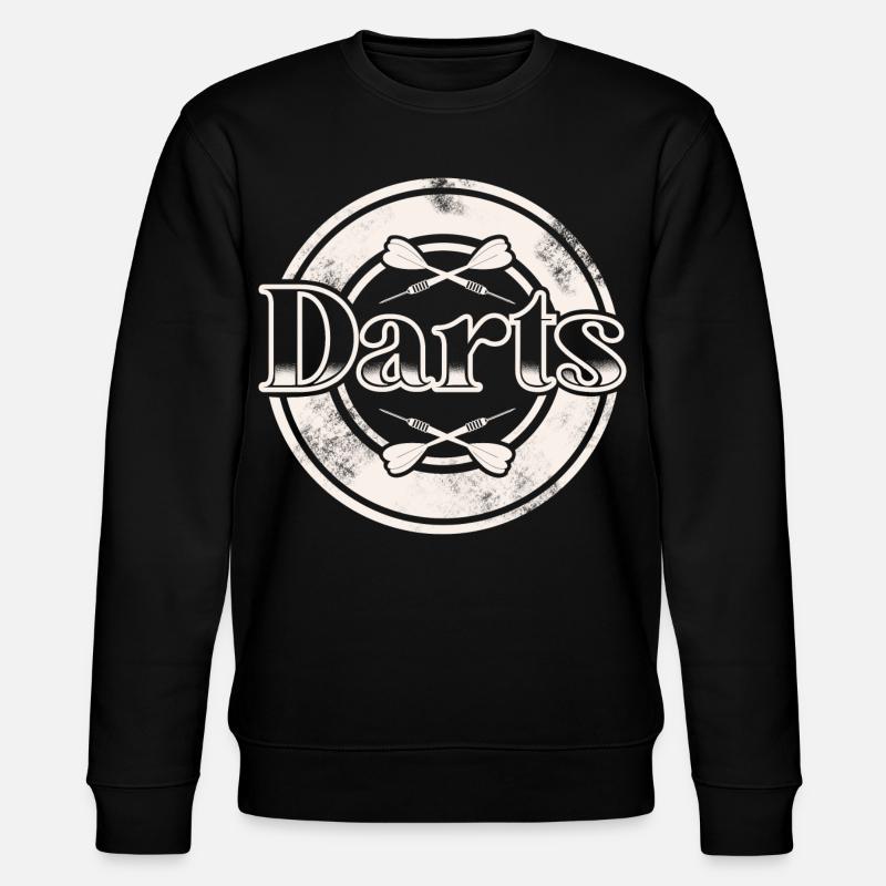 Dart Darten Darts - Stanley/Stella Unisex Bio-Sweatshirt CHANGER - Schwarz