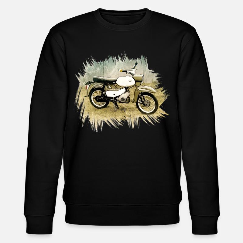 Simson SR 4/4 Hawk - Stanley/Stella CHANGER Unisex Organic Sweatshirt - black