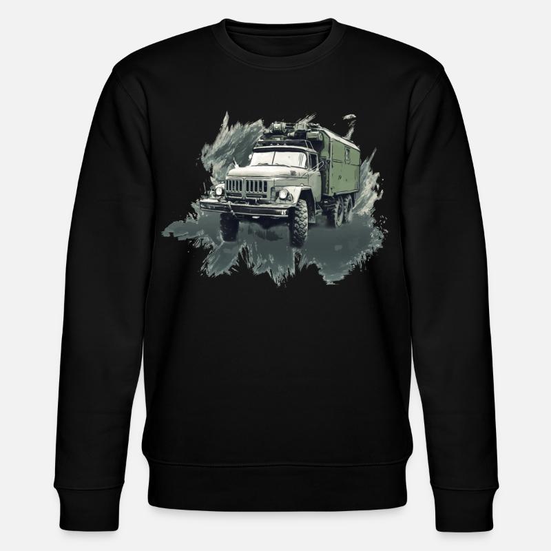 Zil 131 - Stanley/Stella Unisex Bio-Sweatshirt CHANGER  - Schwarz