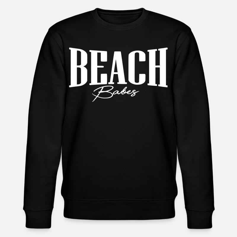 fille de plage de plage - Sweat bio CHANGER Stanley/Stella Unisexe - noir