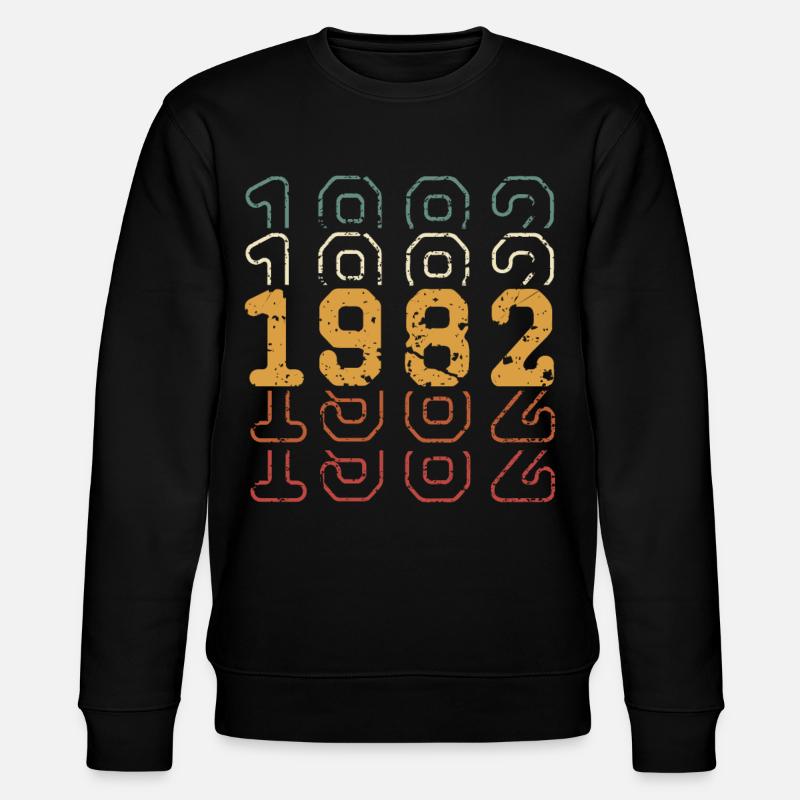 1982 - Sweat bio CHANGER Stanley/Stella Unisexe - noir