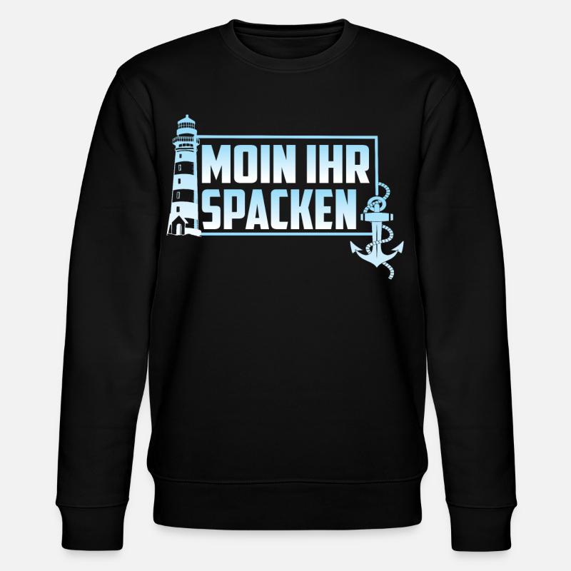 MOIN VOTRE SPACKEN - Sweat bio CHANGER Stanley/Stella Unisexe - noir