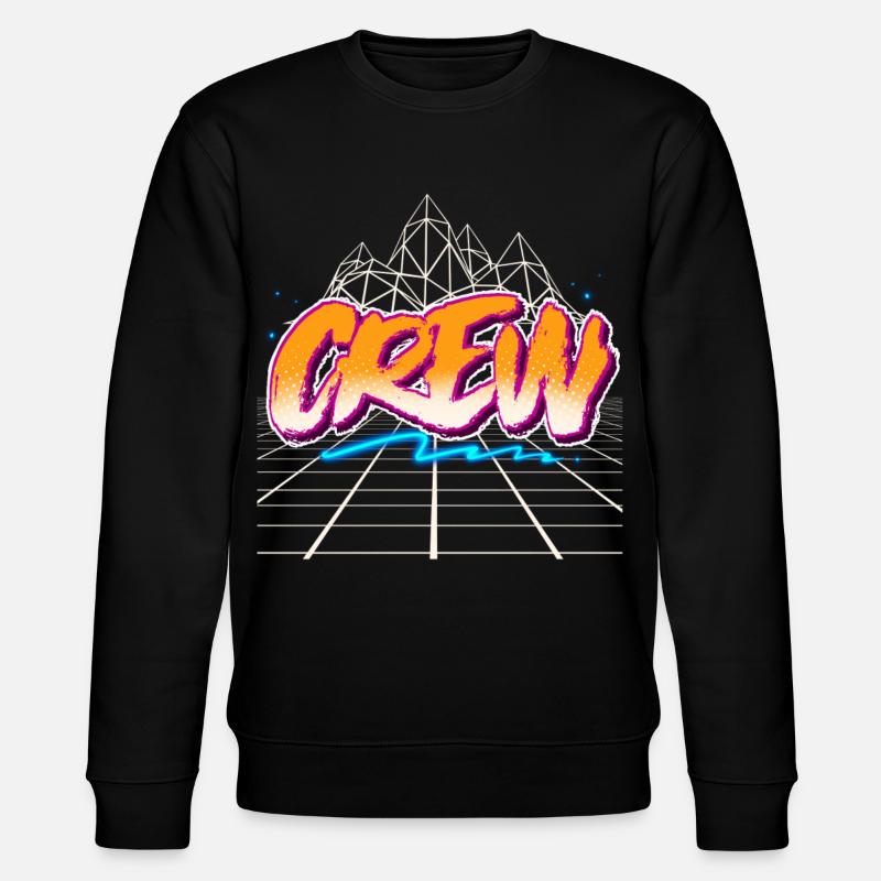 Crew - Stanley/Stella Unisex Bio-Sweatshirt CHANGER  - Schwarz