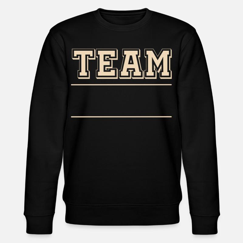 Team - Stanley/Stella Unisex Bio-Sweatshirt CHANGER  - Schwarz