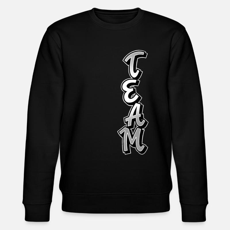 Team - Stanley/Stella Unisex Bio-Sweatshirt CHANGER  - Schwarz
