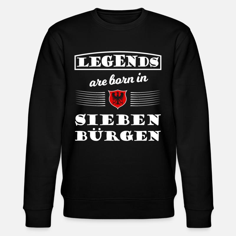 Legends from Transylvania - Stanley/Stella CHANGER Unisex Organic Sweatshirt - black