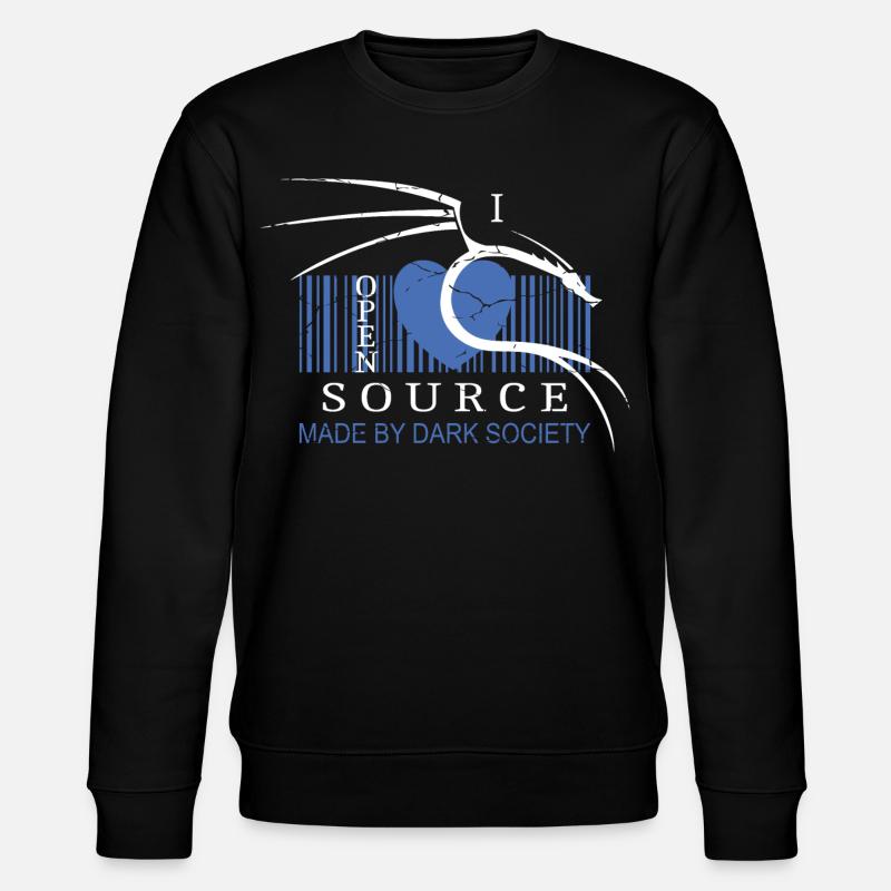 J’adore les logiciels open source - Sweat bio CHANGER Stanley/Stella Unisexe - noir