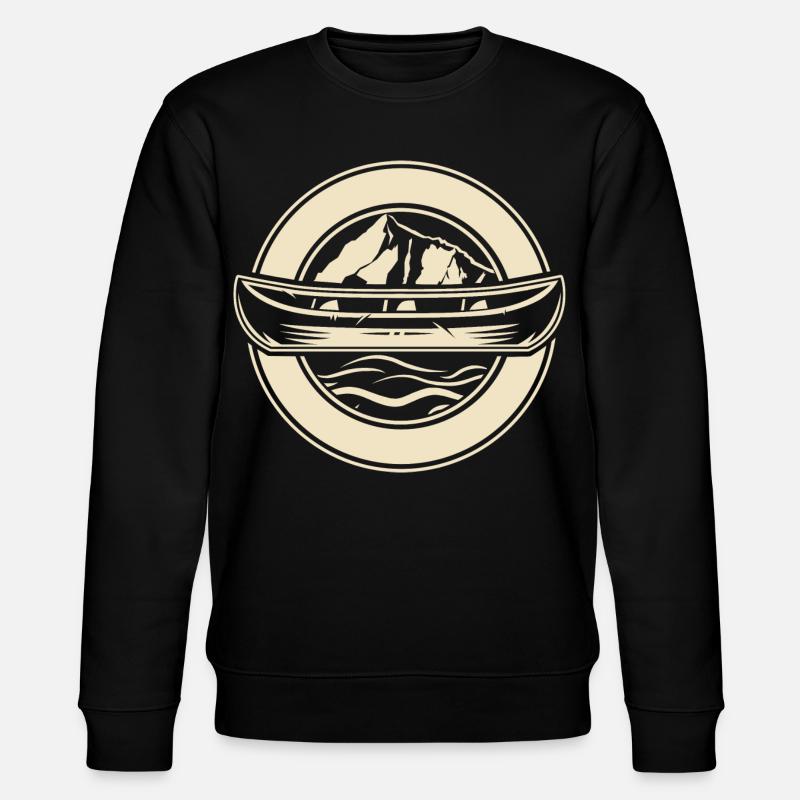 Canoë Canoë Canoë - Sweat bio CHANGER Stanley/Stella Unisexe - noir