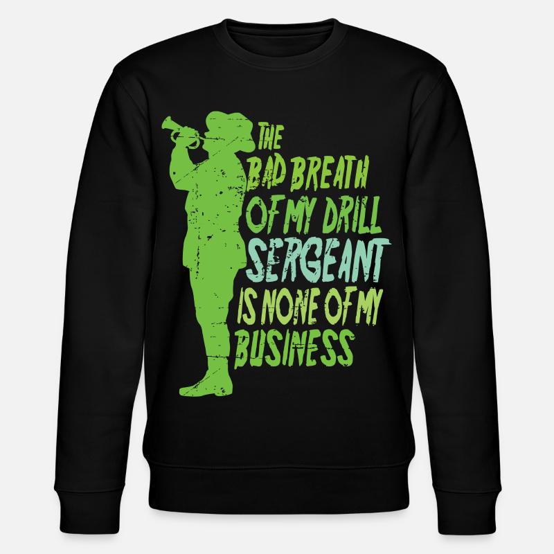 Drill Sergeant - Stanley/Stella Unisex Bio-Sweatshirt CHANGER - Schwarz