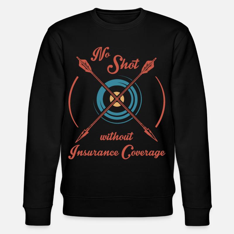 Bogenschütze - Stanley/Stella Unisex Bio-Sweatshirt CHANGER  - Schwarz
